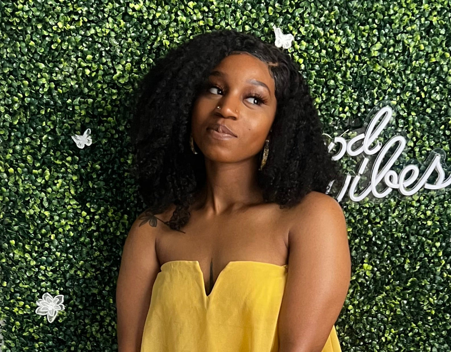 4x4 Glueless Closure Wig - Curly